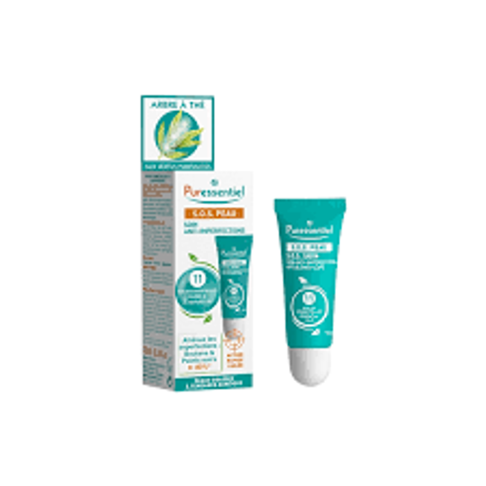 PURESSENTIEL SOS PEAU SOIN ANTI IMPERFECTION 11HE 10ML