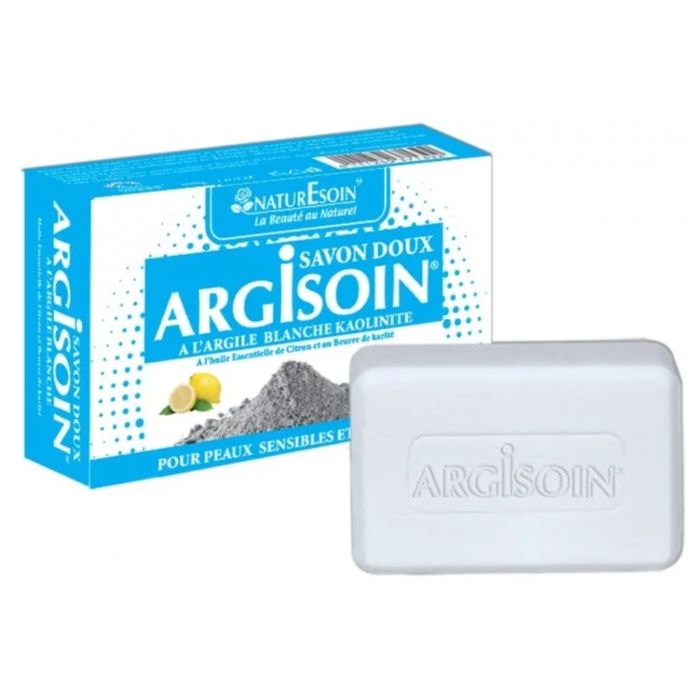 NATURE ET SOIN ARGISOIN SAVON DOUX ARGILE BLANCHE 125G