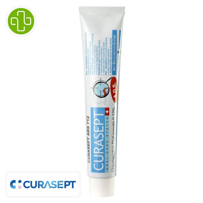 CURASEPT DENTIFRICE ADS 712 INTENSIV 0.12% 75ML