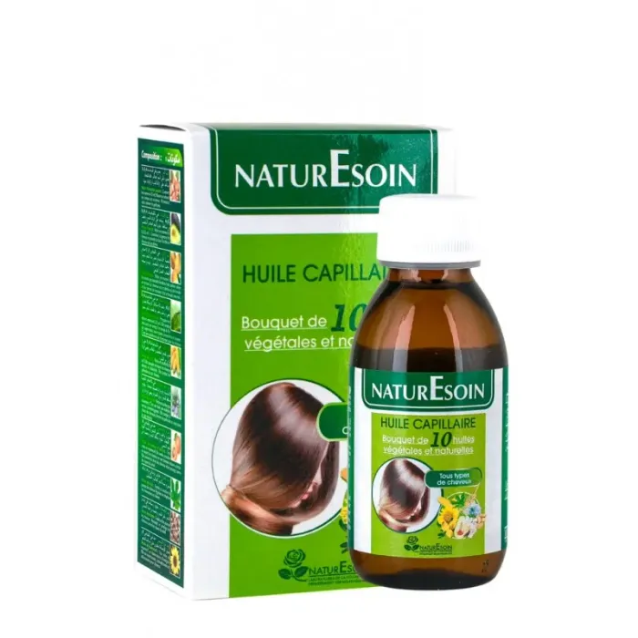 NATURE ET SOIN HUILE CAPIL10 TOUT TYPE CHEVEUX 125 ML