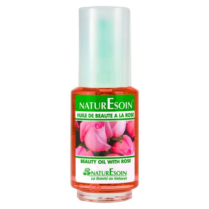 NATURE ET SOIN HUILE DE BEAUTE A LA ROSE 50 ML