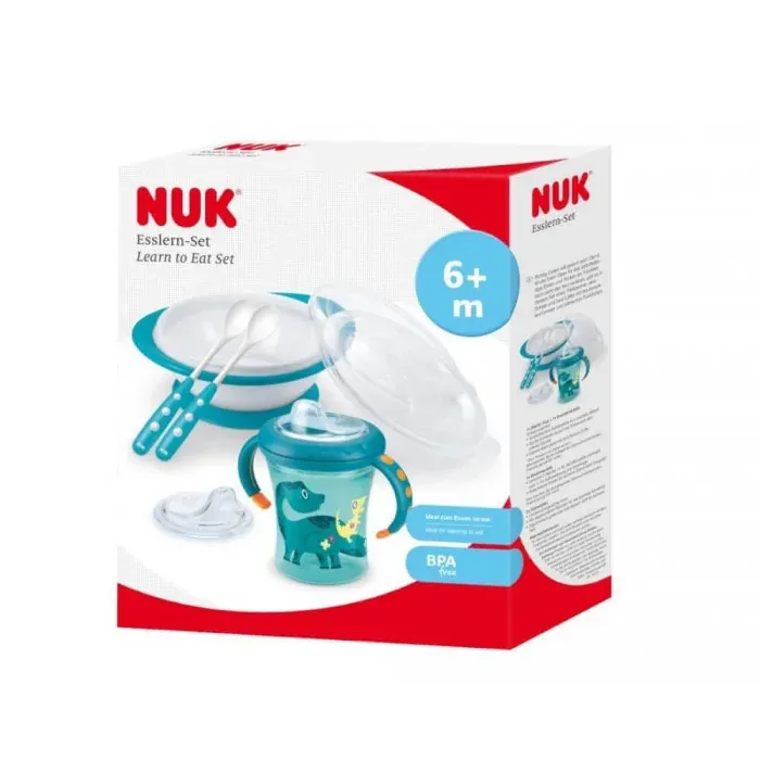 NUK COFFRET D'APPRENTISSAGE REPAS 6M+R10225109