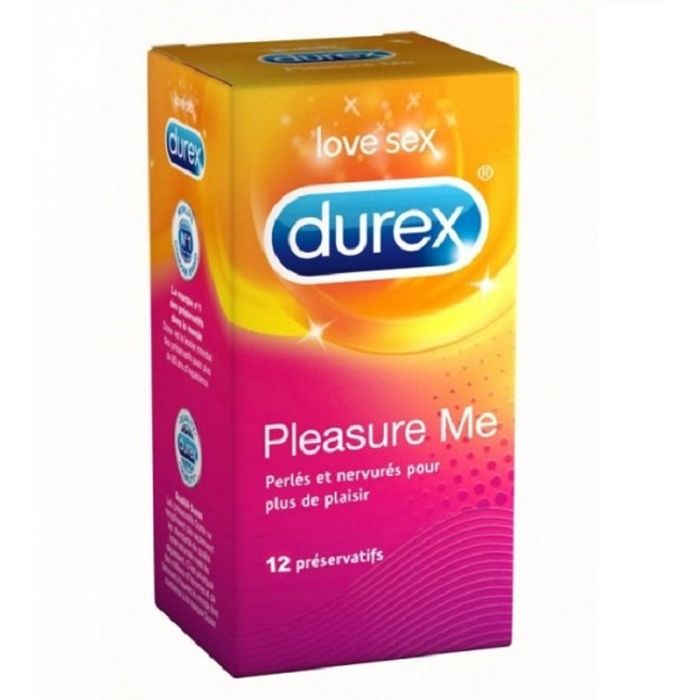 PRESERVATIF DUREX PLEASURE ME X 12