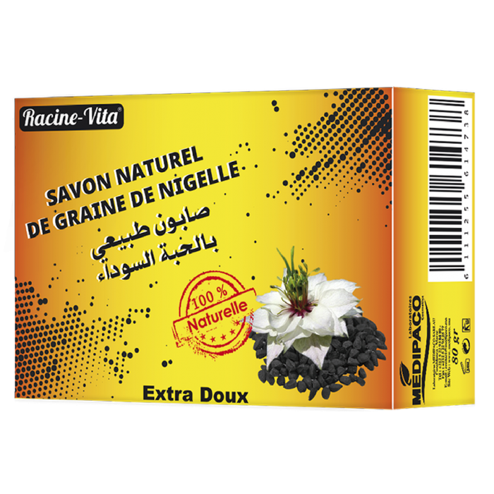 RACINE VITA SAVON NAT A L HUILE GRAINE NIGELLES