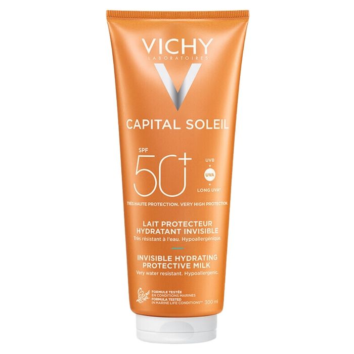 Vichy CAPITAL SOLEIL LAIT PROTEC HYDRATANTE INVISIBILE50+ 300ML 2694