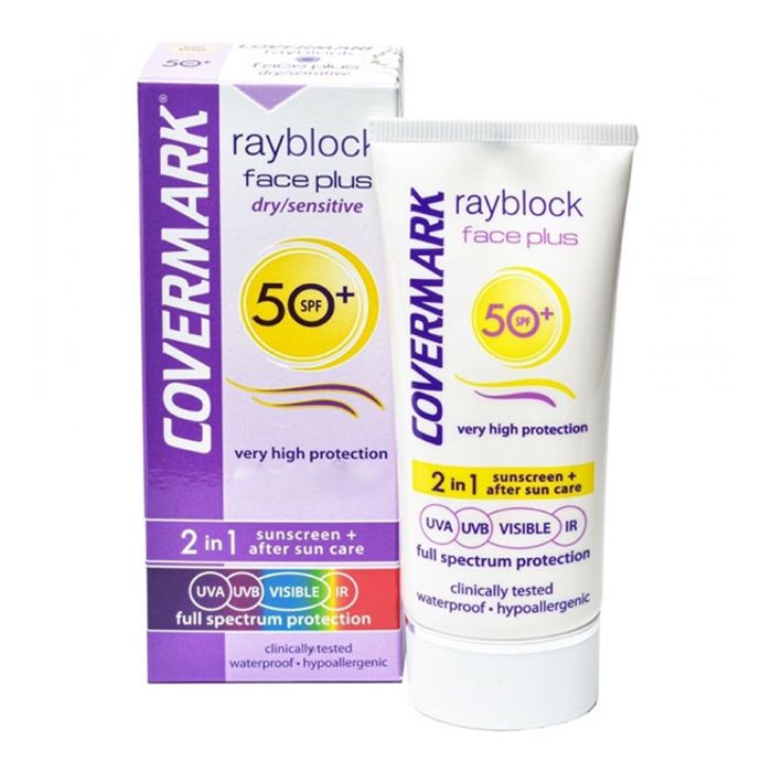 COVERMARK RAYBLOCK FACE+SENSITIVE INVISIBLE 50+ 50ML 1632