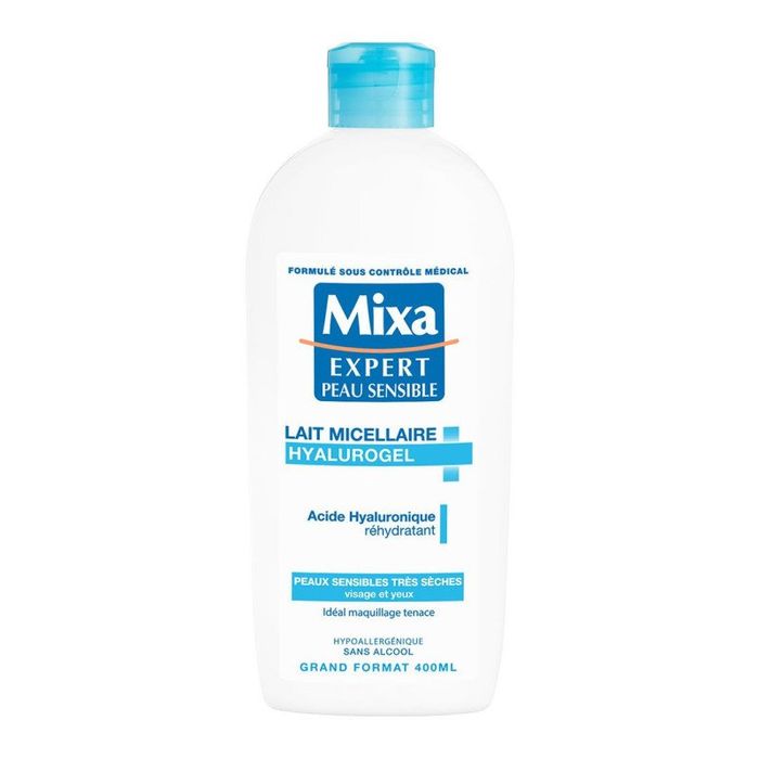 MIXA HYALUROGEL LAIT MICELLAIRE DEMAQUILLANTE 400ML
