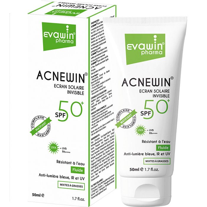 EVAWIN ACNEWIN ECRAN FLUID SPF50+ INVISIBLE 50ML