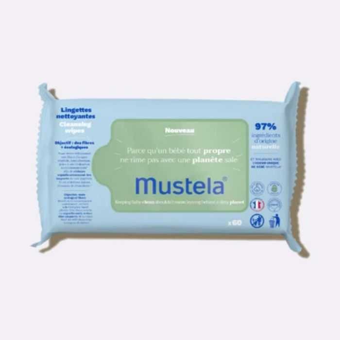 MUSTELA LINGETTES NETTOYANTES X60