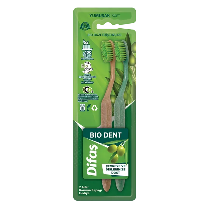 DIFAS BROSSE A DENTS BIO DENT 1+1 SOFT