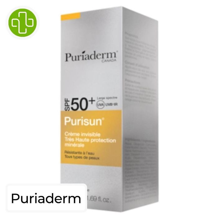 PURIADERM PURISUN ECRAN INVISIBLE 50ML