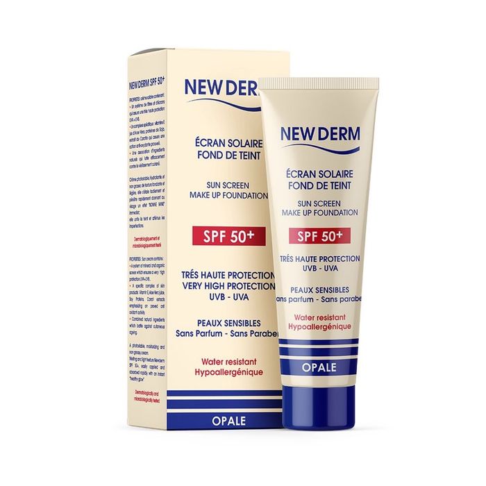 NEW DERM SPF50+ ECRAN OPALE