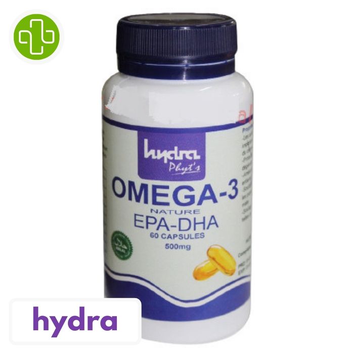 OMEGA 3 500MG 60CAP/HYDRA