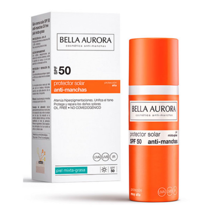 BELLA AURORA ECRAN DEPIG SPF50+ PM/GRASSES