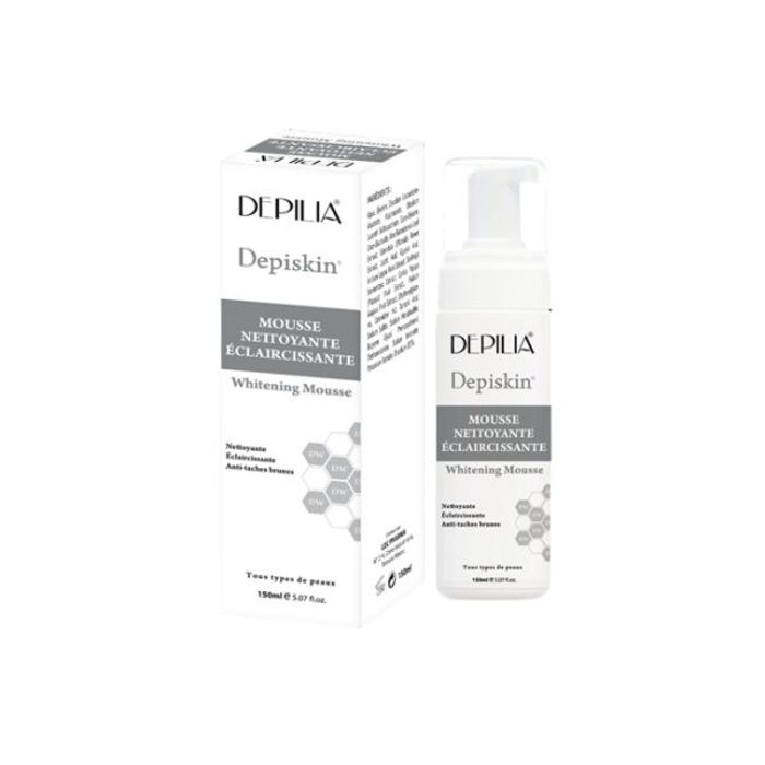 DEPILIA DEPISKIN MOUSSE NETTOYANTE ECLAIRCISSANTE 150ML