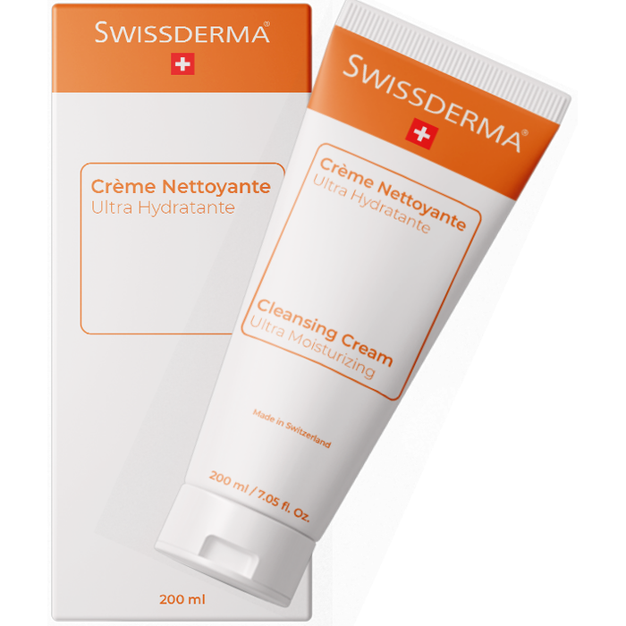 SWISSDERMA CREME NETTOYANTE ULTRA HYDRATANTE 200ML