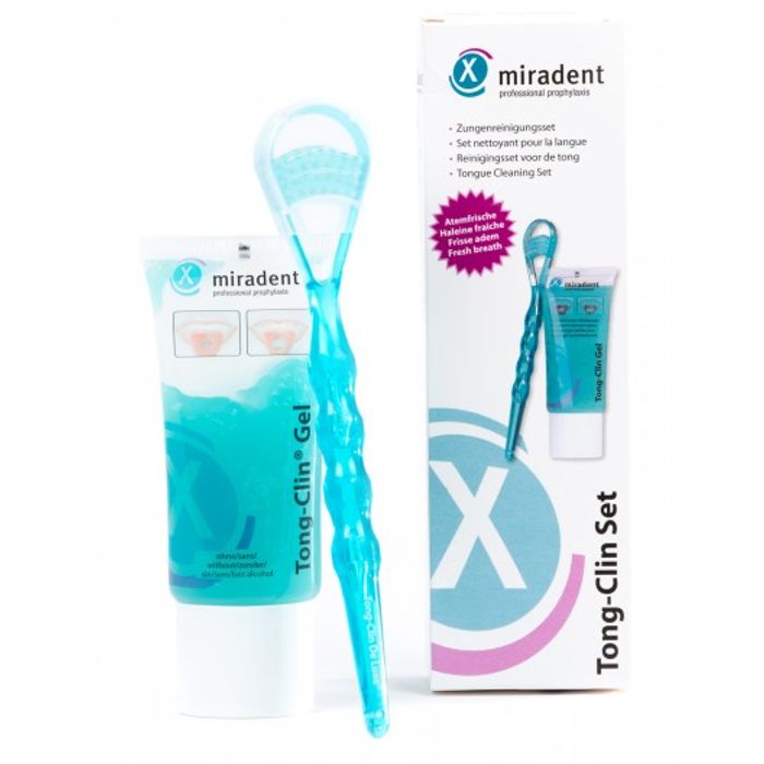 MIRADENT TONG-CLIN SET (GEL+GRATE- LANGUE)