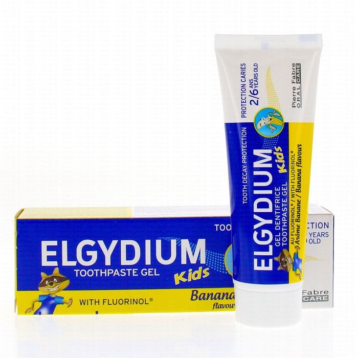 ELGYDIUM DENTIFRICE KID'S BANANE 2-6 50ML