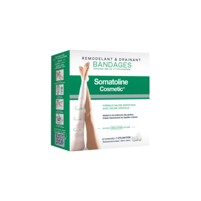 SOMATOLINE BANDAGES REUTISABLE REMODLANT FRAINANT KITX2
