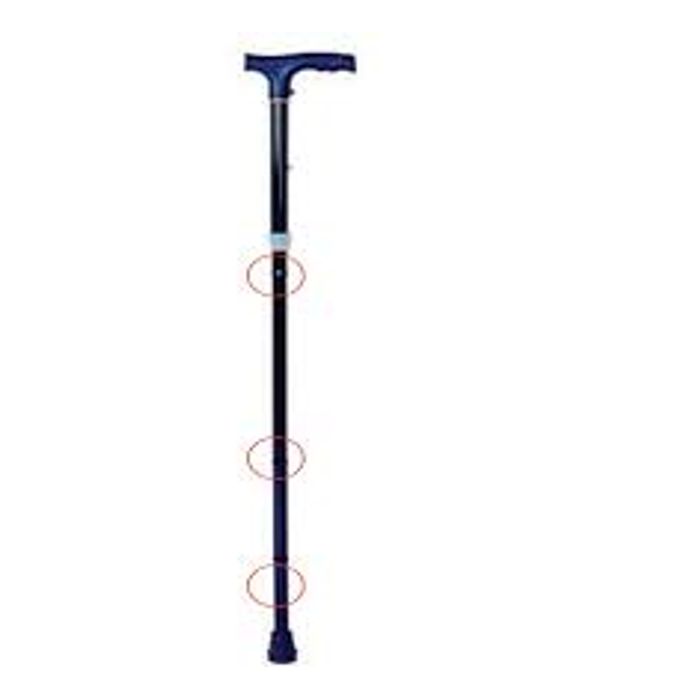 CANNE PLIABLE ET REGLABLE ALLUMINIUM