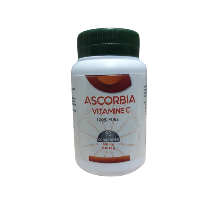 VITAMINE C ASCORBIA 100% PURE 90CP LA CLOMBE