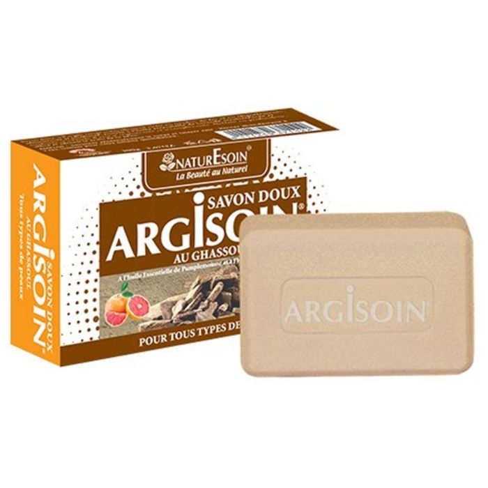 NATURE ET SOIN ARGISOIN SAVON DOUX AUX GHASSOUL 125G