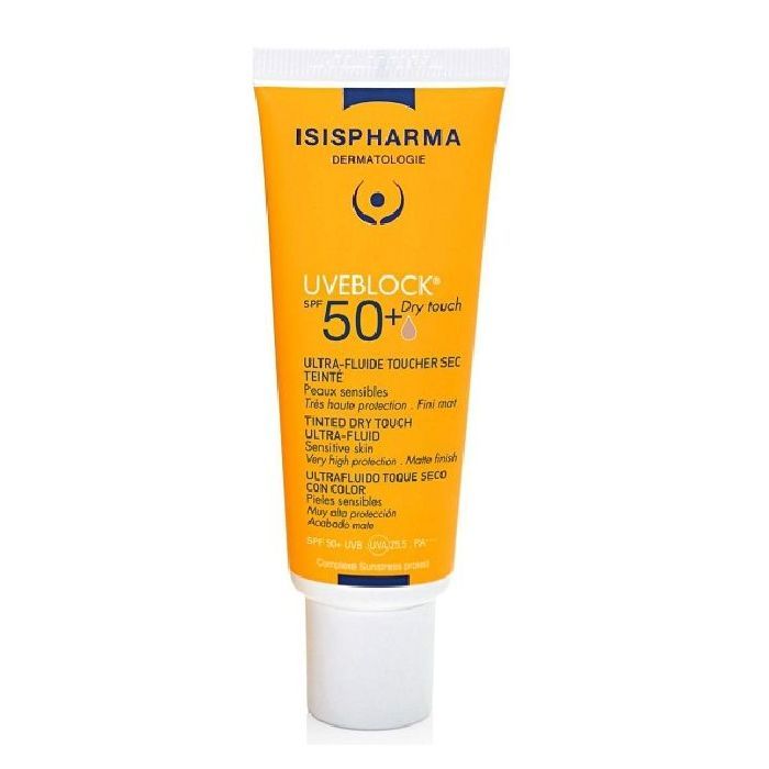 ISIS UVBLOCK SPF50+DRY TOUCH CLAIR 40ML