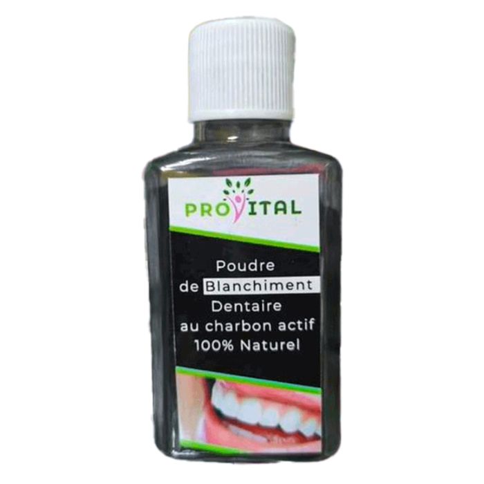 PROVITAL POUDRE DENT BLANCHISSANTE CHARBON