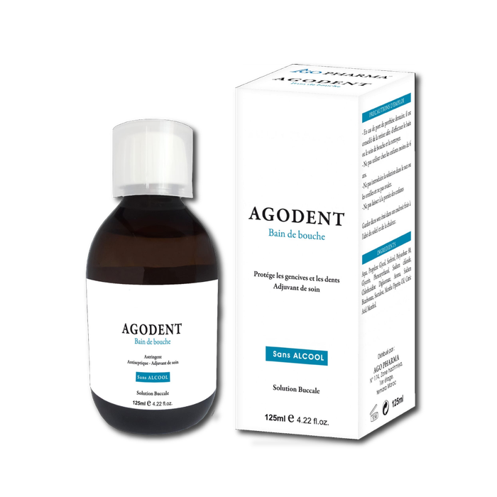 AGODENT BAIN BOUCHE 125ML