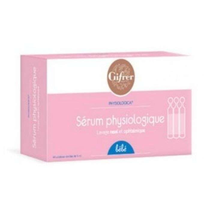 GIFRER SERUM PHYSIOLOGIQUE 40X5ML