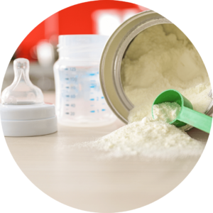 Lait bébé et alimentations